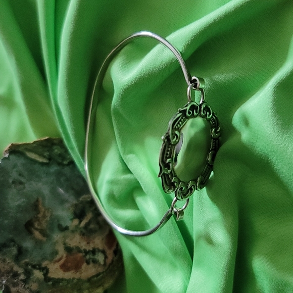 Sterling Bangle bracelet - Picture 5 of 5